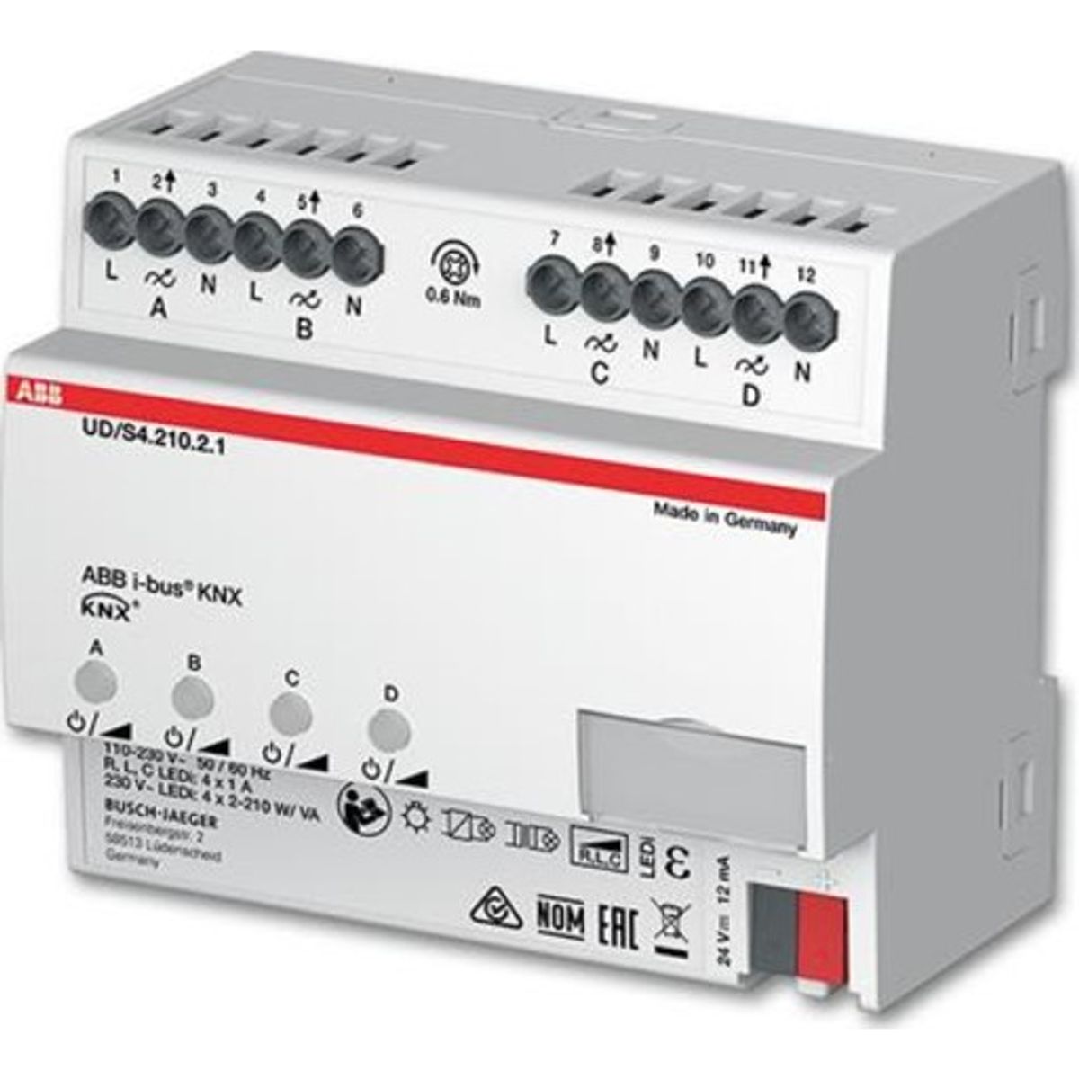 KNX LYSDÆMP LED UD/S4.210.2.1