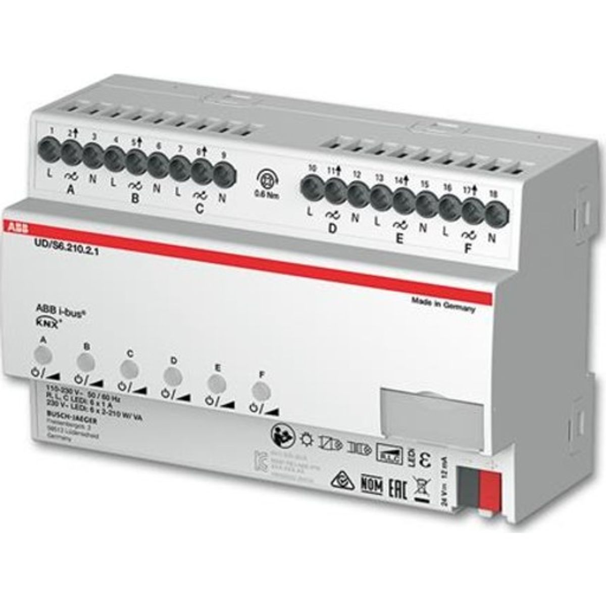 KNX LYSDÆMP LED UD/S6.210.2.1