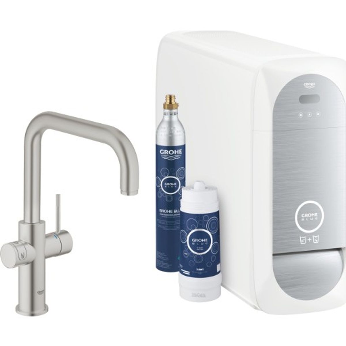 Grohe Blue Home køkkenarmatur, stål