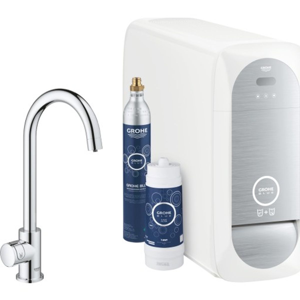 Grohe Blue Home Mono køkkenarmatur, krom