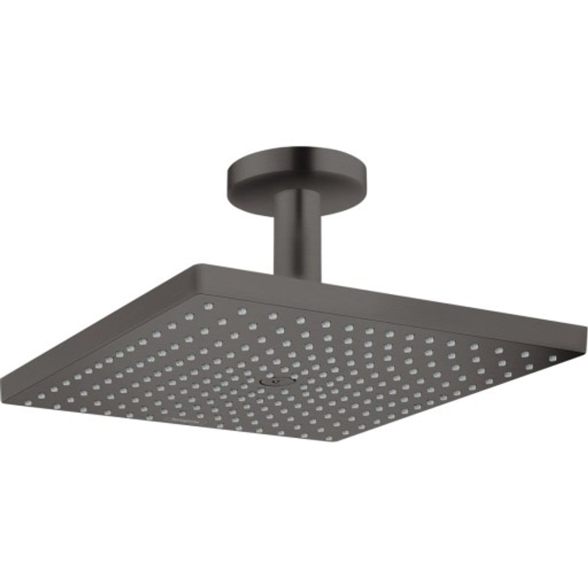 Hansgrohe Raindance brusehoved, 30x30 cm, børstet sort krom