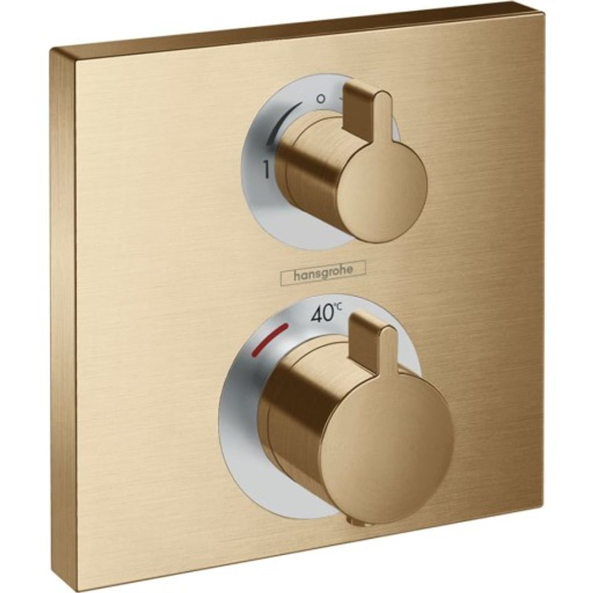 Hansgrohe Ecostat Square brusearmatur, børstet bronze