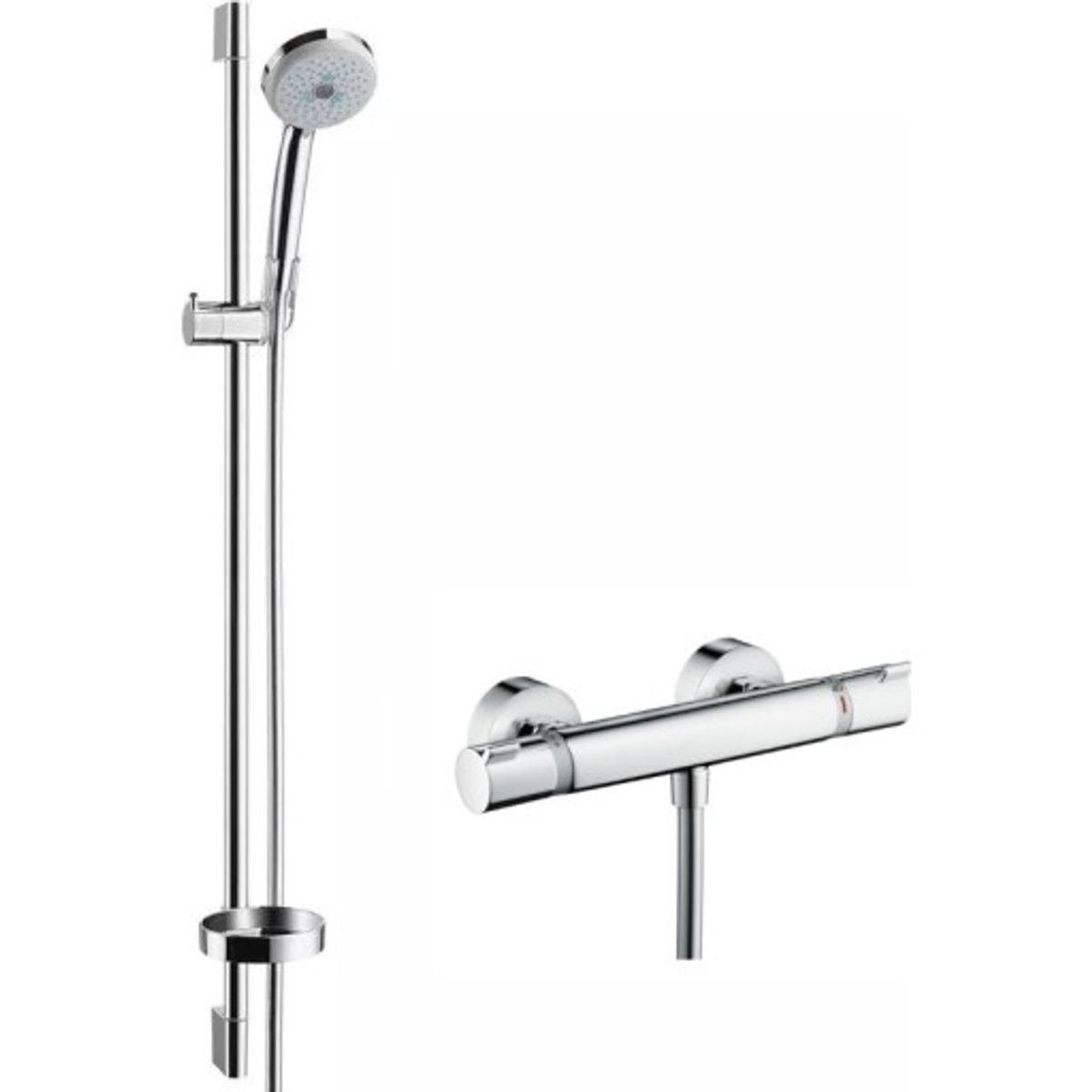 Hansgrohe Croma 100 Multi brusesæt, krom