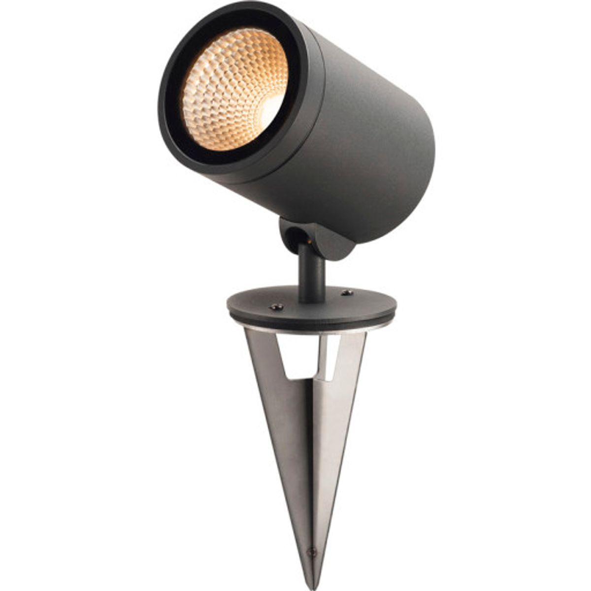 HELIA SPOT L udendørs spot, LED 3000K, 15W, IP66, antracit