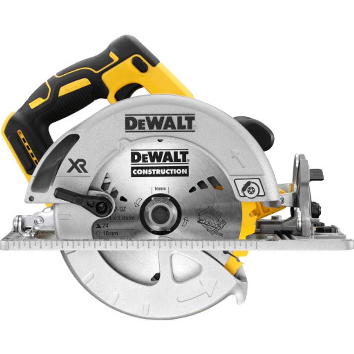 DeWalt 18V XR rundsvav Ø184mm - u. batteri