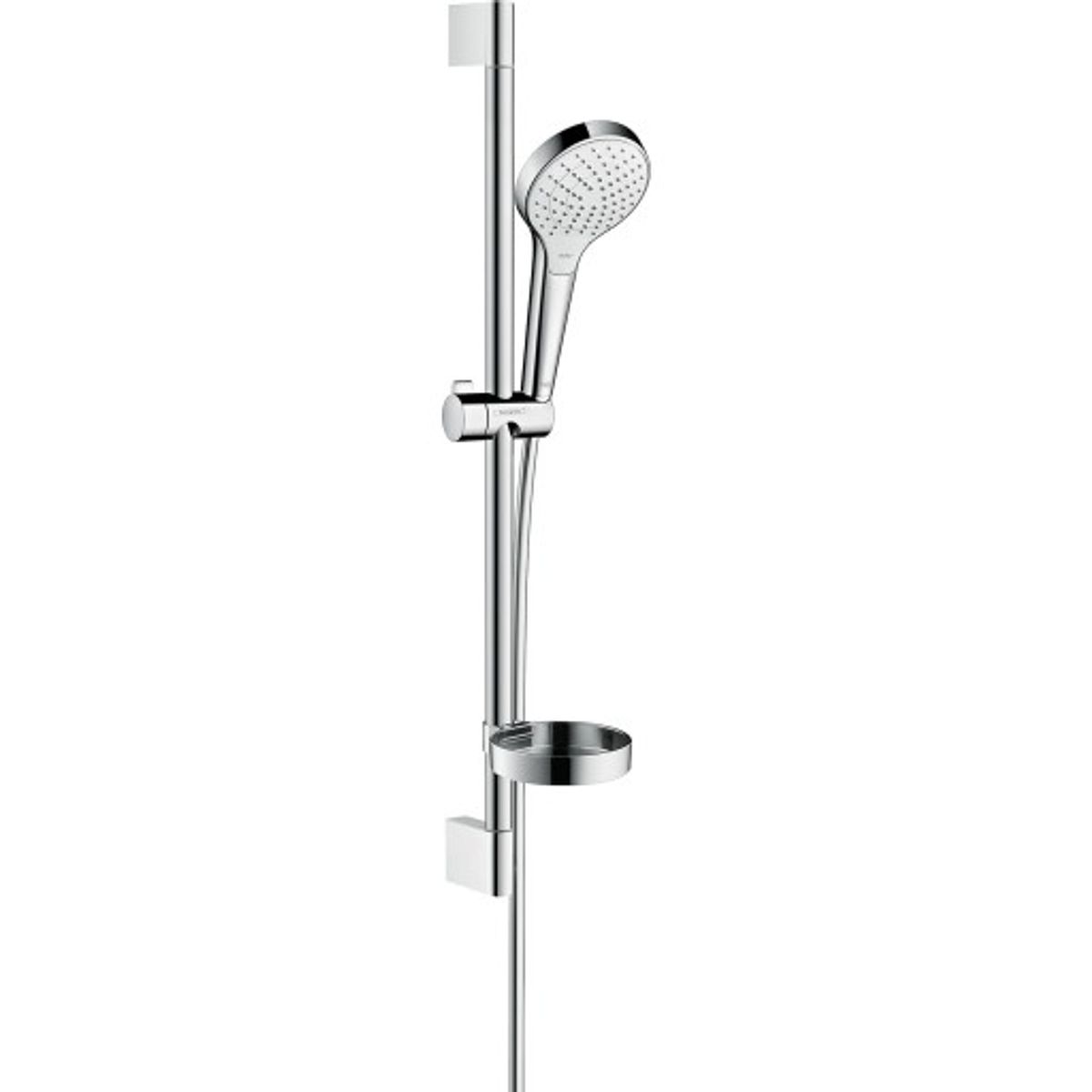 Hansgrohe Croma Select S Vario brusesæt, krom/hvid