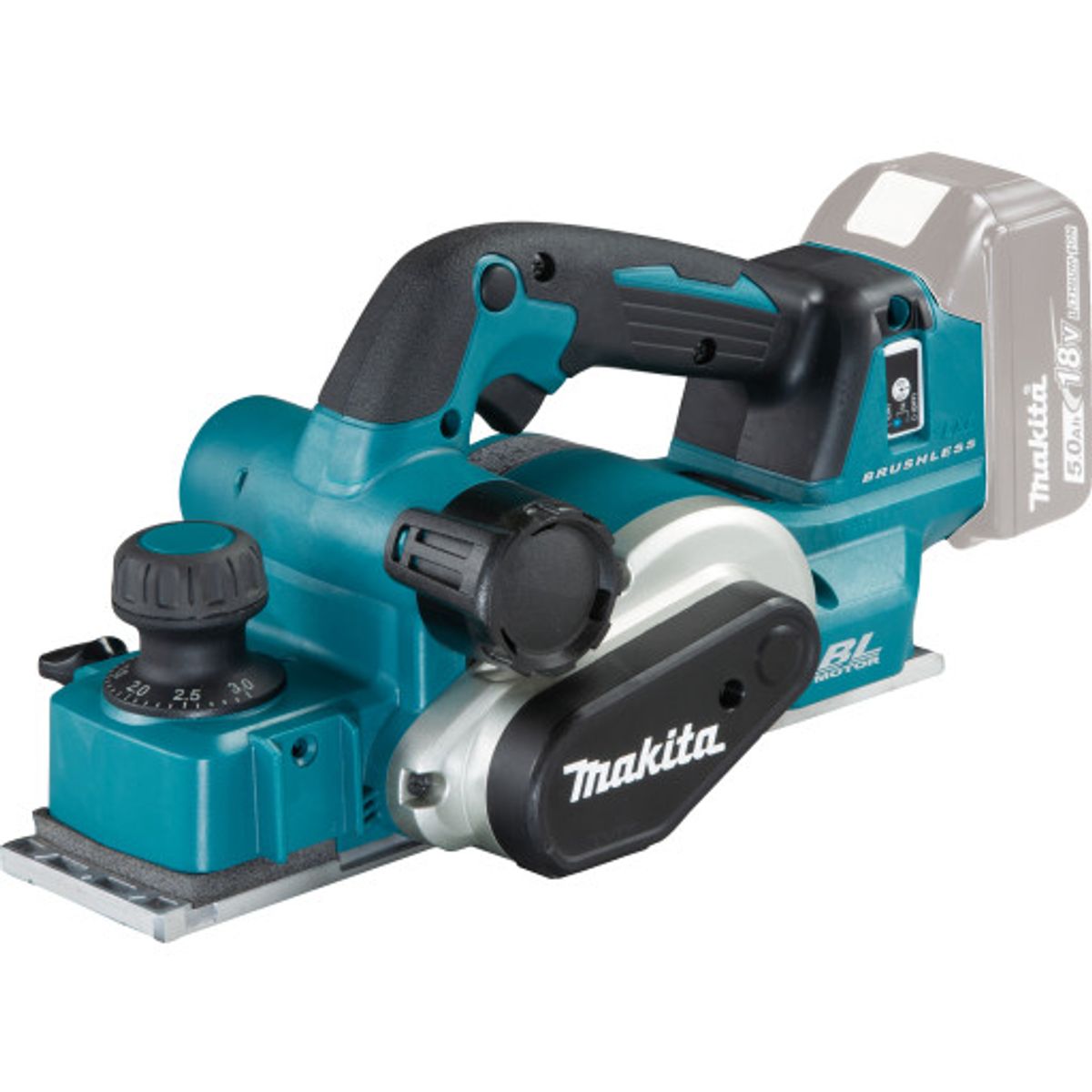 Makita falshøvl DKP181Z, 82 mm, 18 V