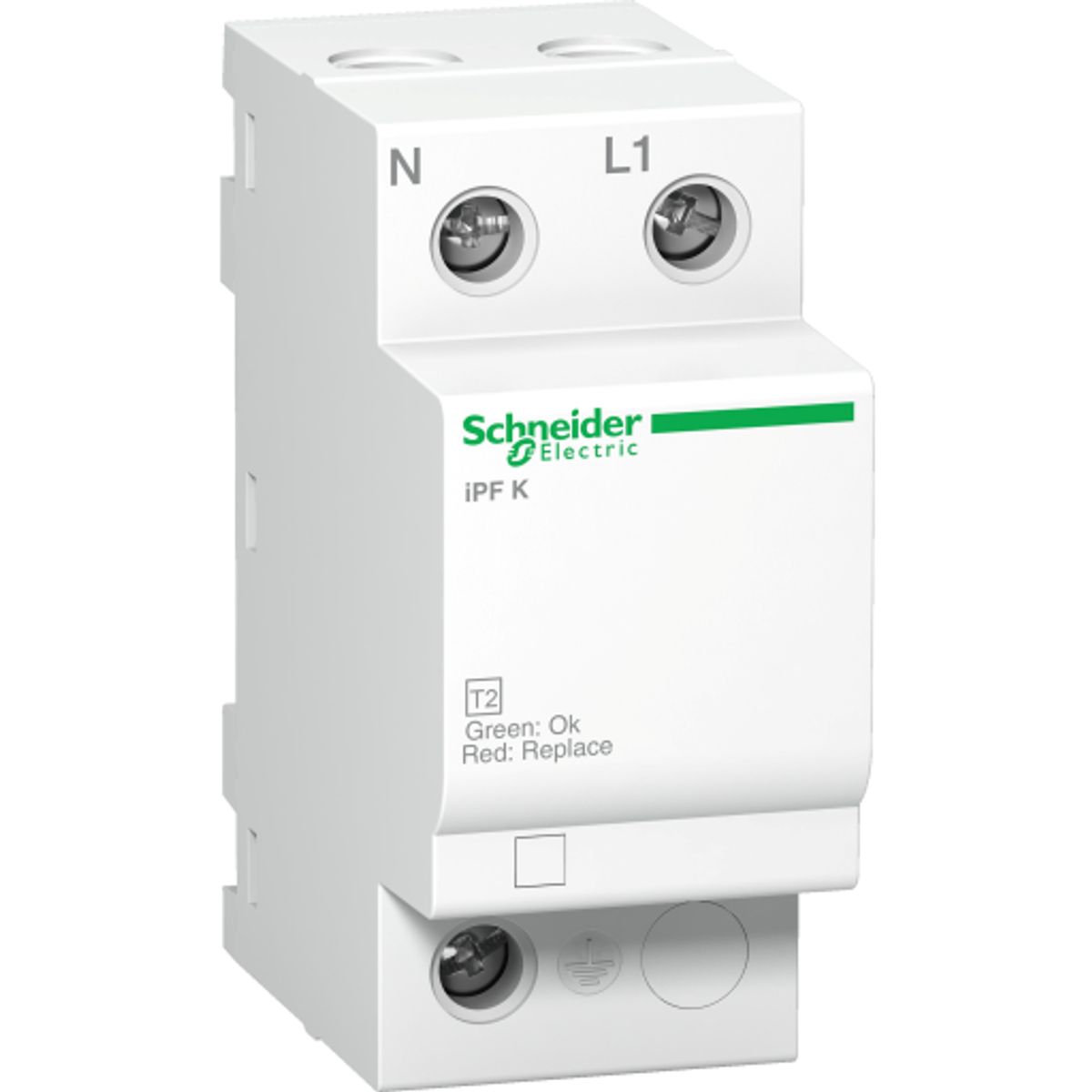 Schneider Acti9 iPF transientbeskyttelse 1P+N på 20kA