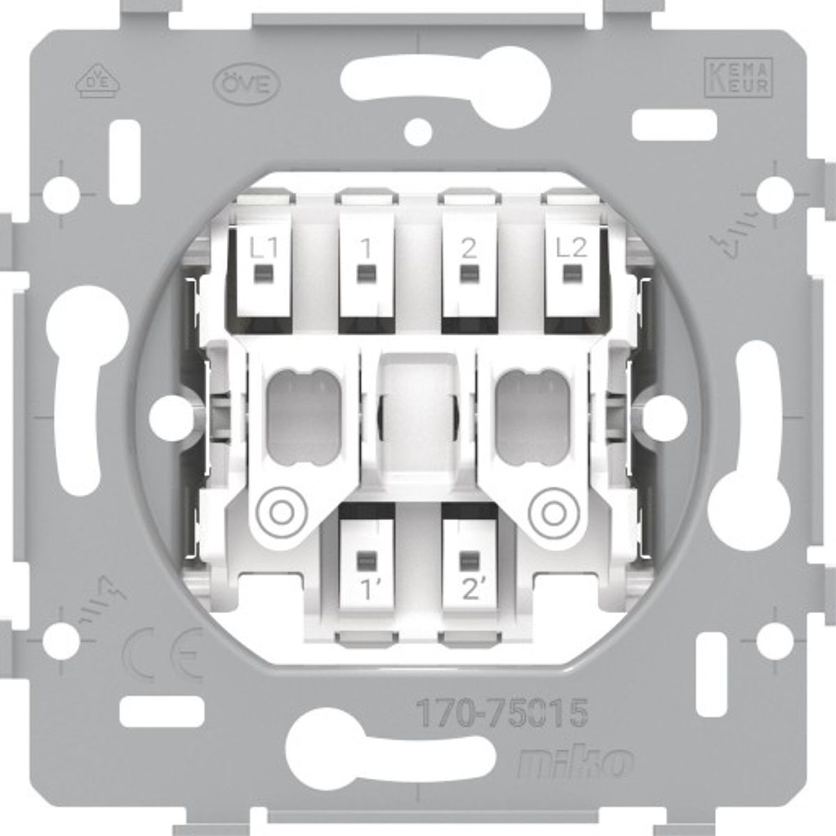 FJEDERTRYK DB N.O./N.C. 250VAC