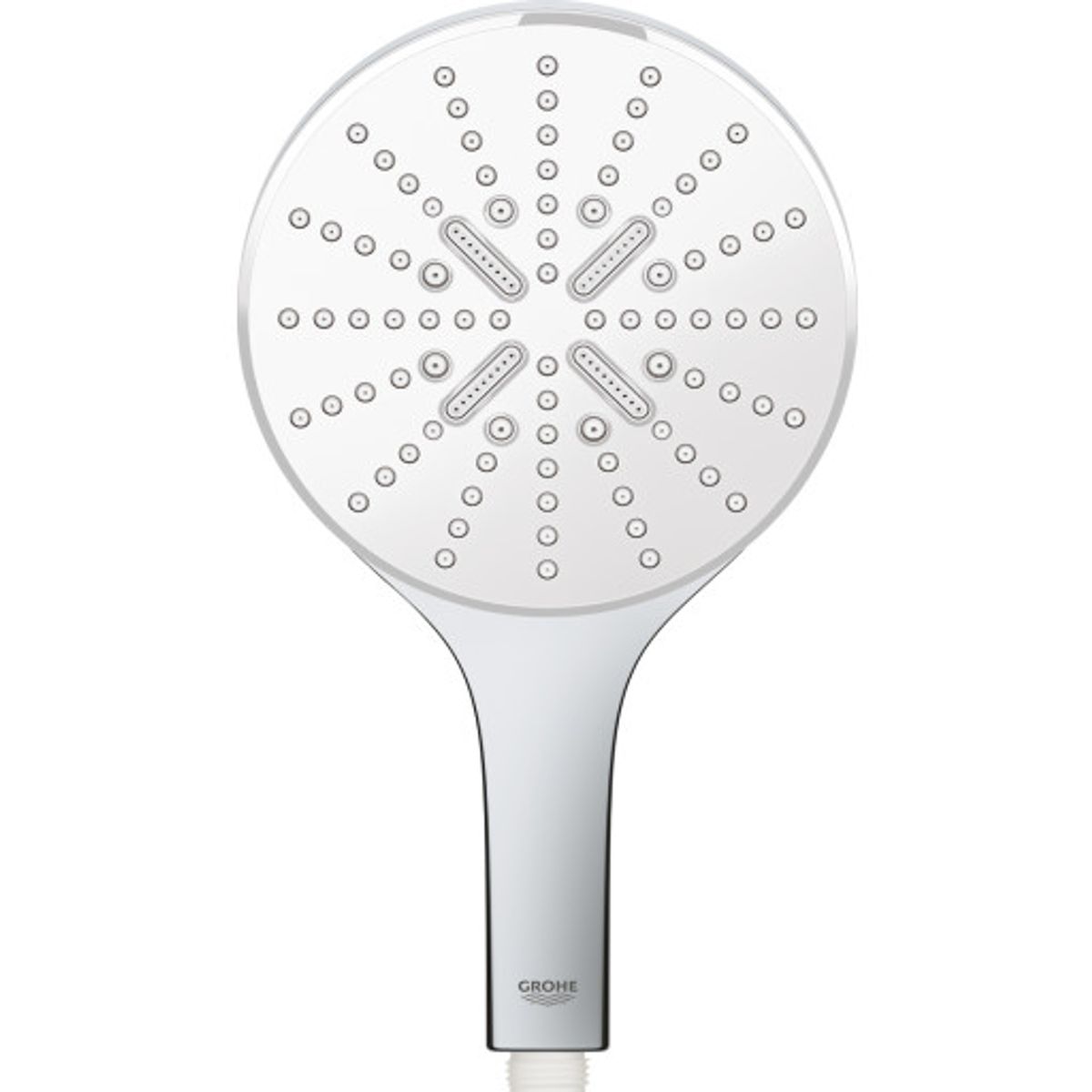 Grohe Rainshower SmartActive 150 håndbruser, krom/hvid