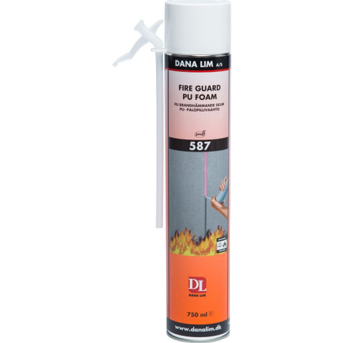 Dana Lim Fire Guard PU Foam 587 brandskum, 750 ml