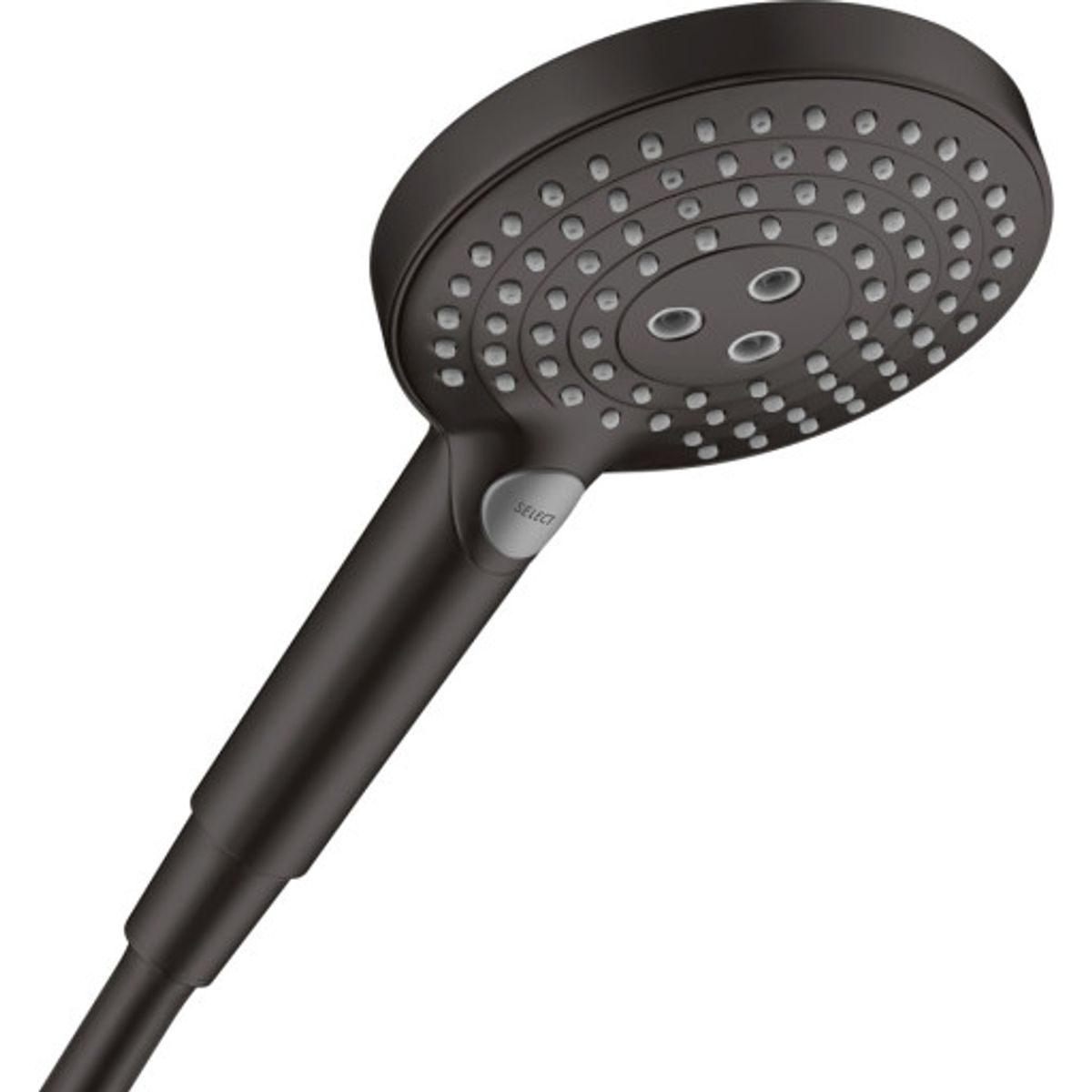 Hansgrohe Raindance Select S 120 håndbruser, vandbesparende, mat sort