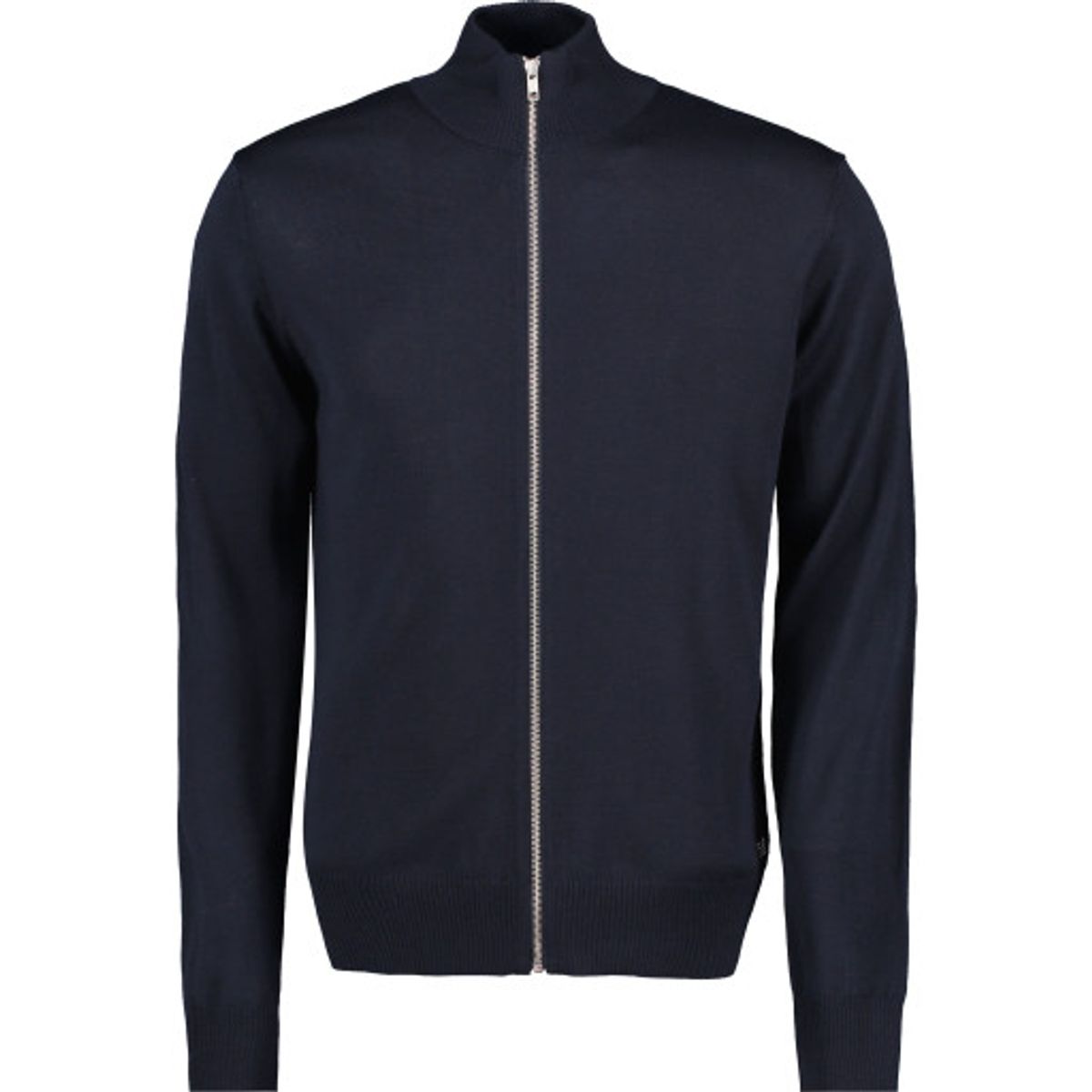 Seven Seas cardigan med lynlås S660, navy, str. M