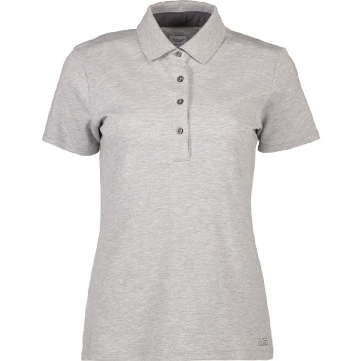 Seven Seas Interlock Polo shirt S610, dame model, lys grå, 2XL