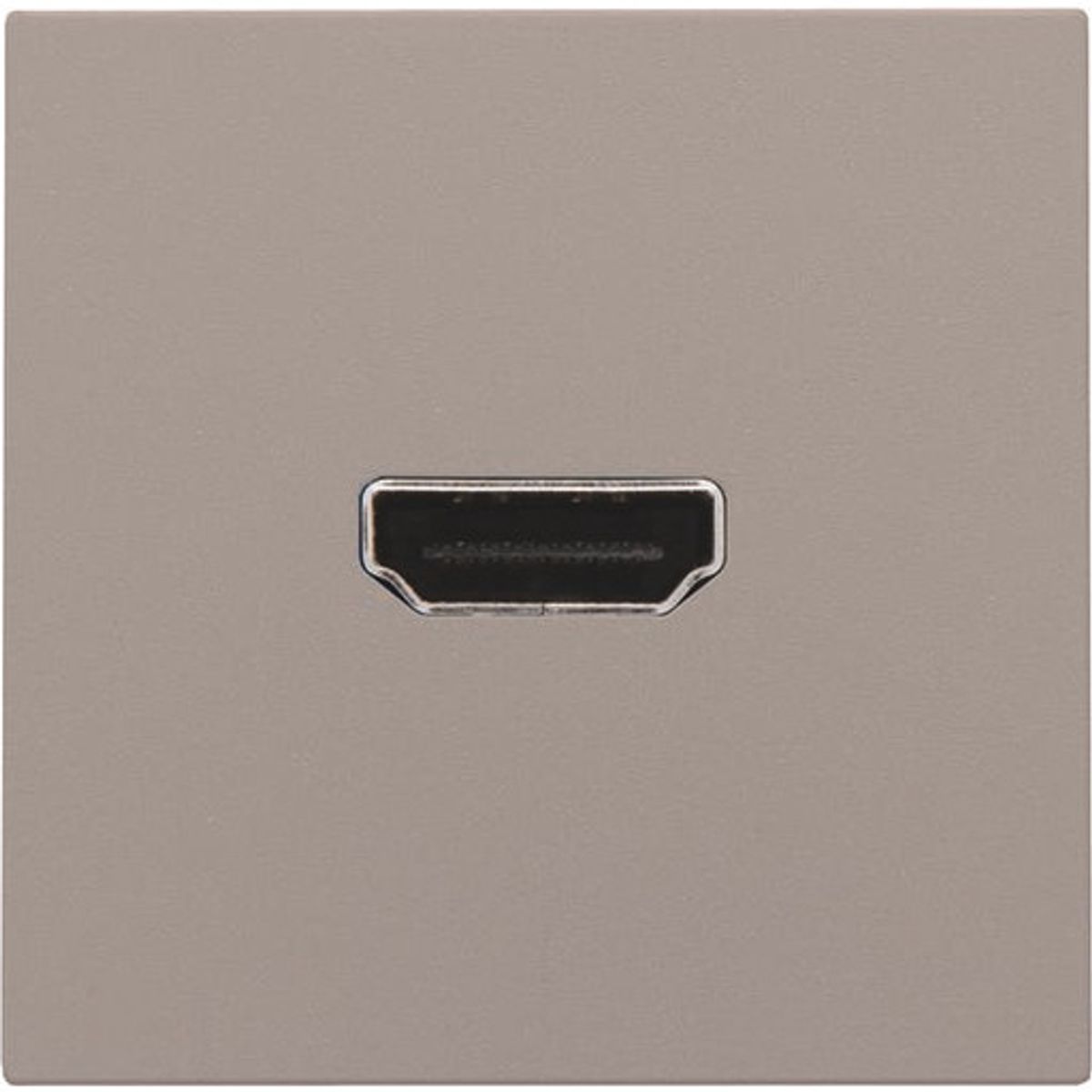 Niko HDMI udtag connector for stikmontering, bronze