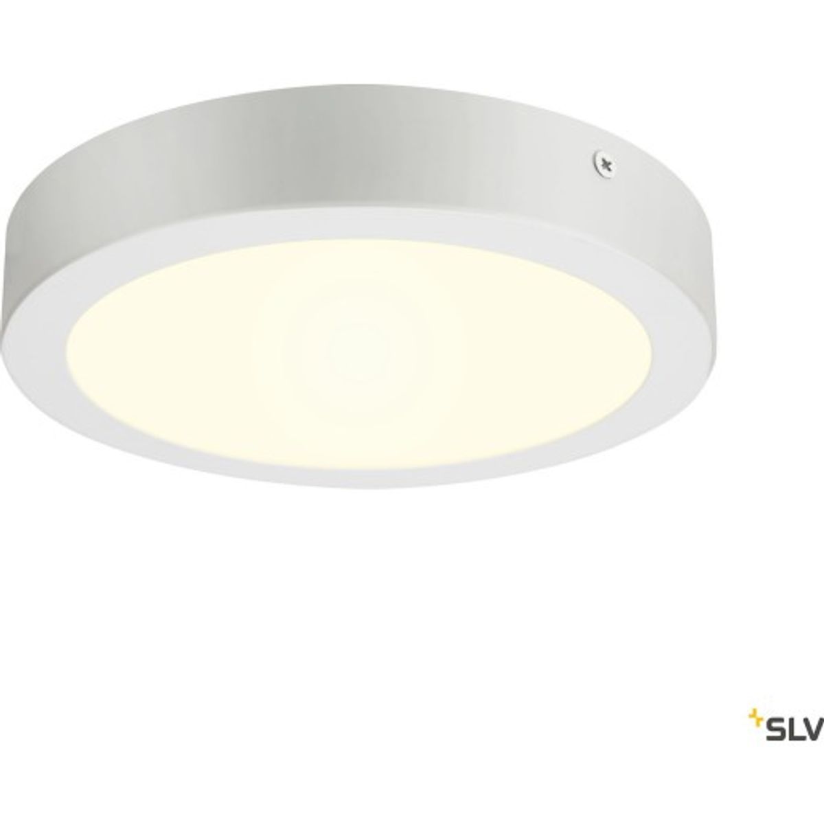 Senser 24, væg-/loftlampe, rund, 15W, 4000K, 1300lm, Ø21,5, hvid