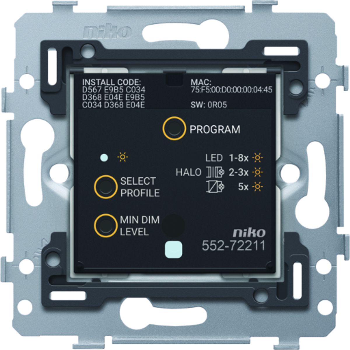 Smart lysdæmper, 3 – 200W, NHC, Zigbee