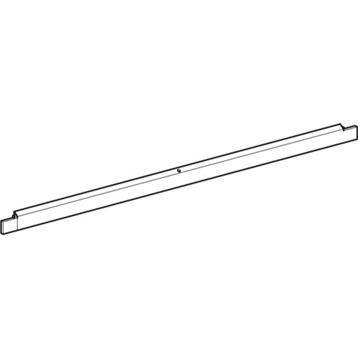 Ifö Solid bundprofil VS 140 kpl hvid