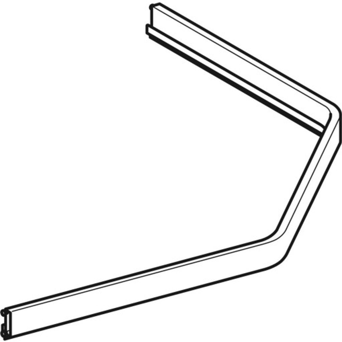 Ifö Solid topprofil VP/KP 90x70 hvid