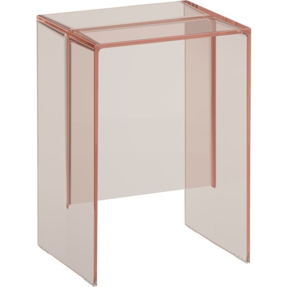 Kartell Laufen Max Beam skammel, rosa