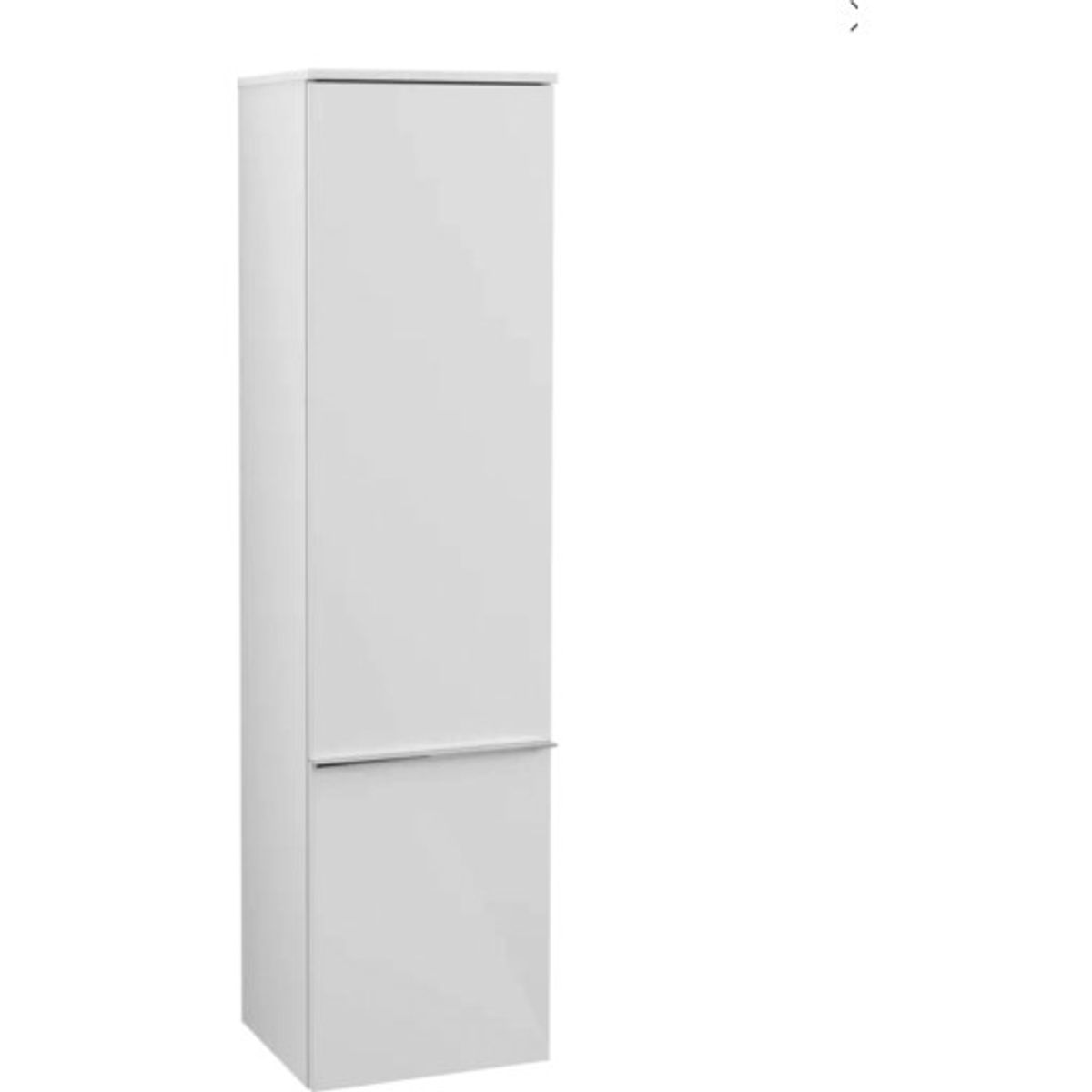 Villeroy & Boch Venticello højskab, 40,4x154,6 cm, venstre, grå