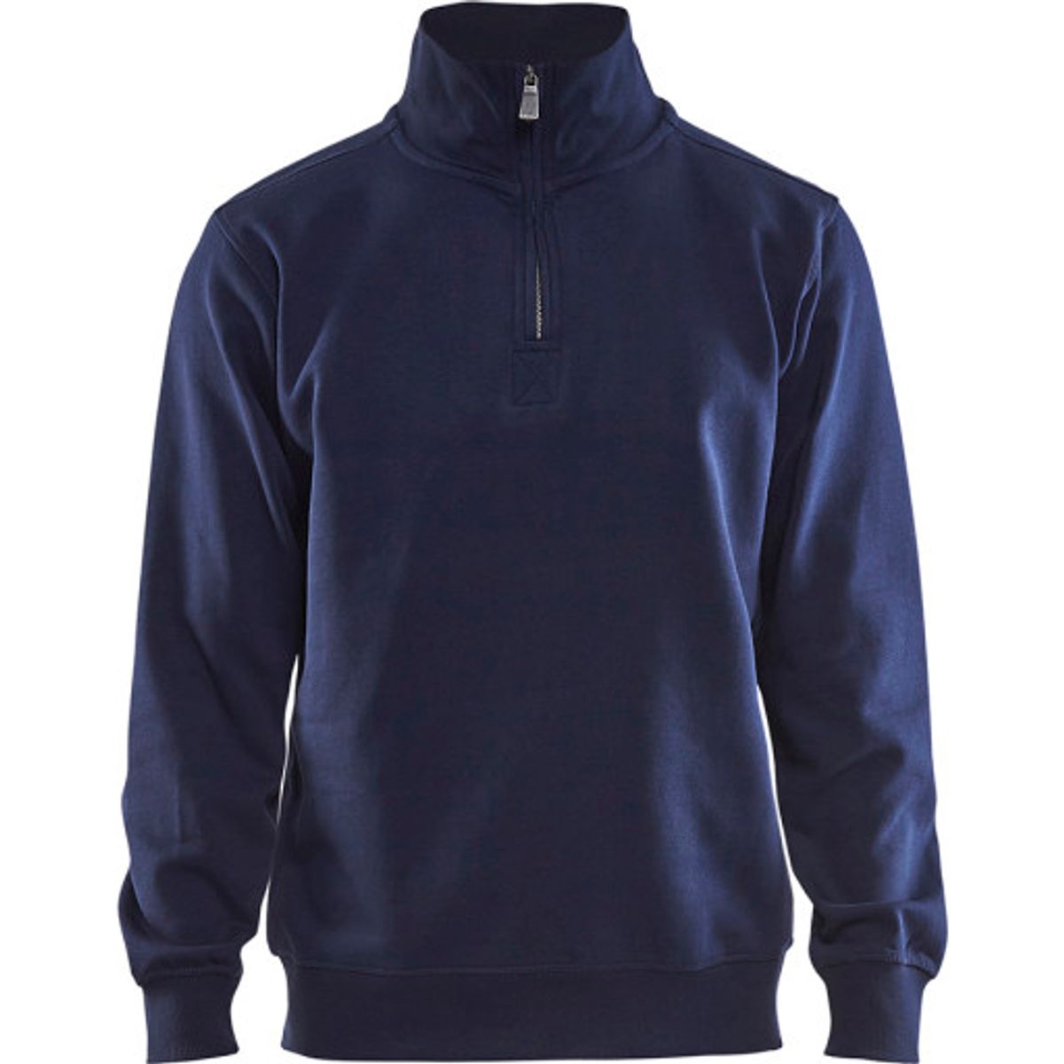 SWEATSHIRT HALF ZIP MARINEBLÅ