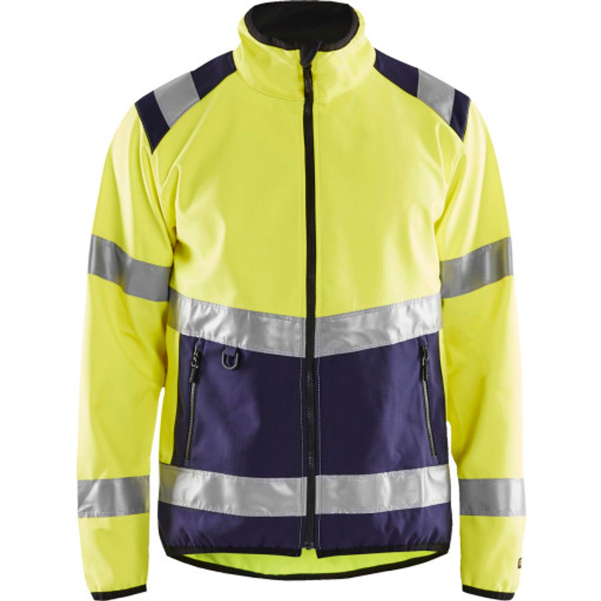 High vis light softshell jakke