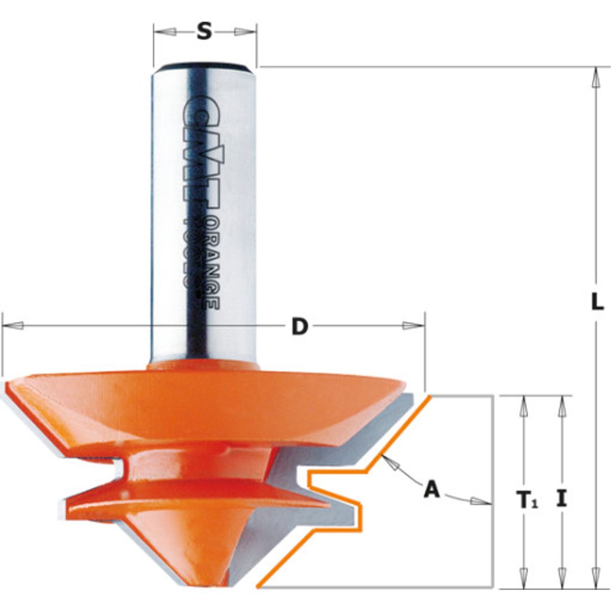 Geringsfr. HM 50,8x22 45° K12