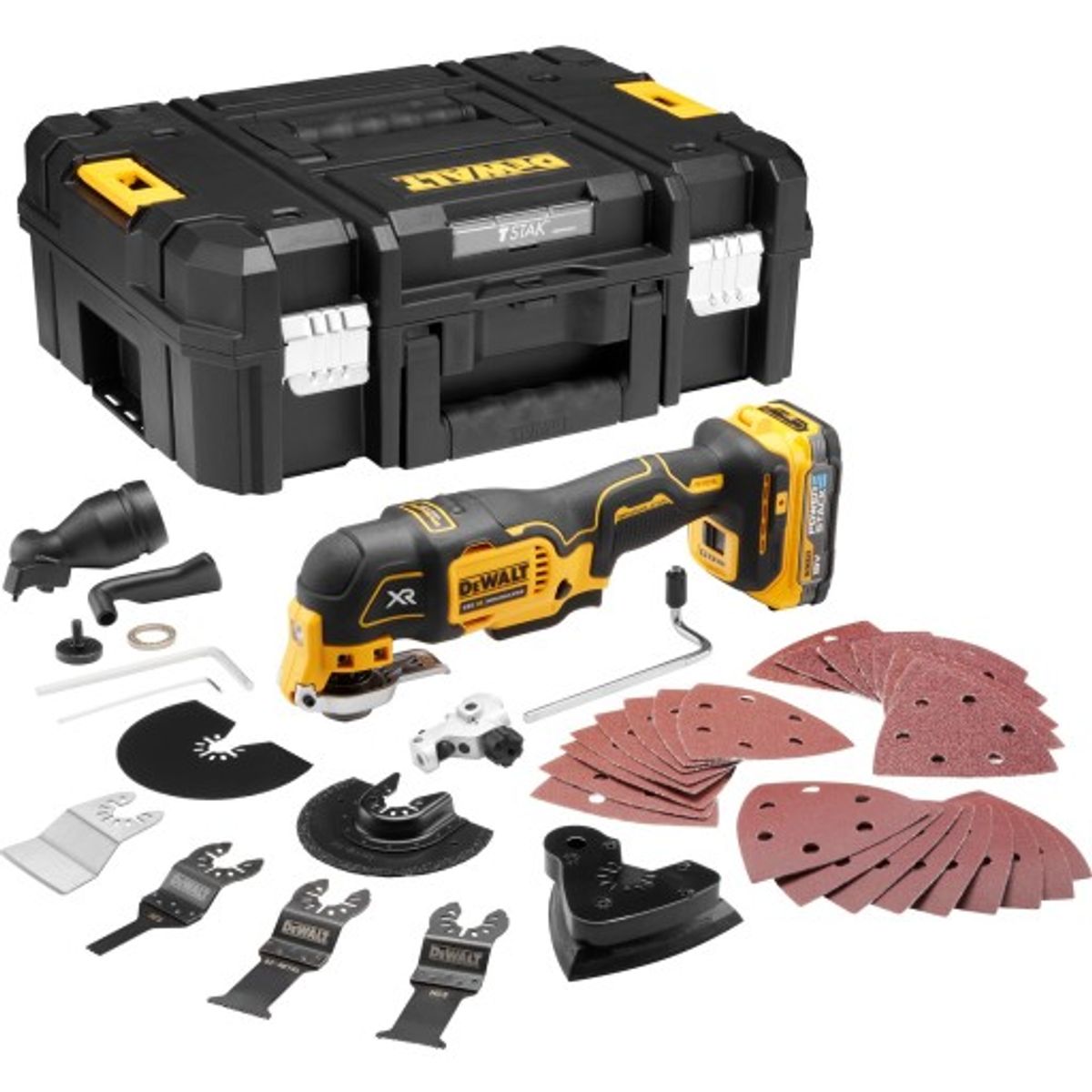 DEWALT 18V multicutter, DCS356E1T-XJ