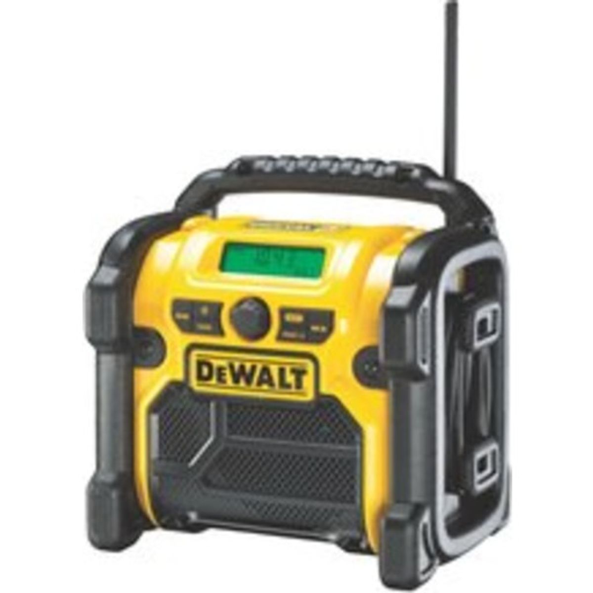 DEWALT DAB+/FM-radio med AUX og USB-opladestik, DCR020-QW