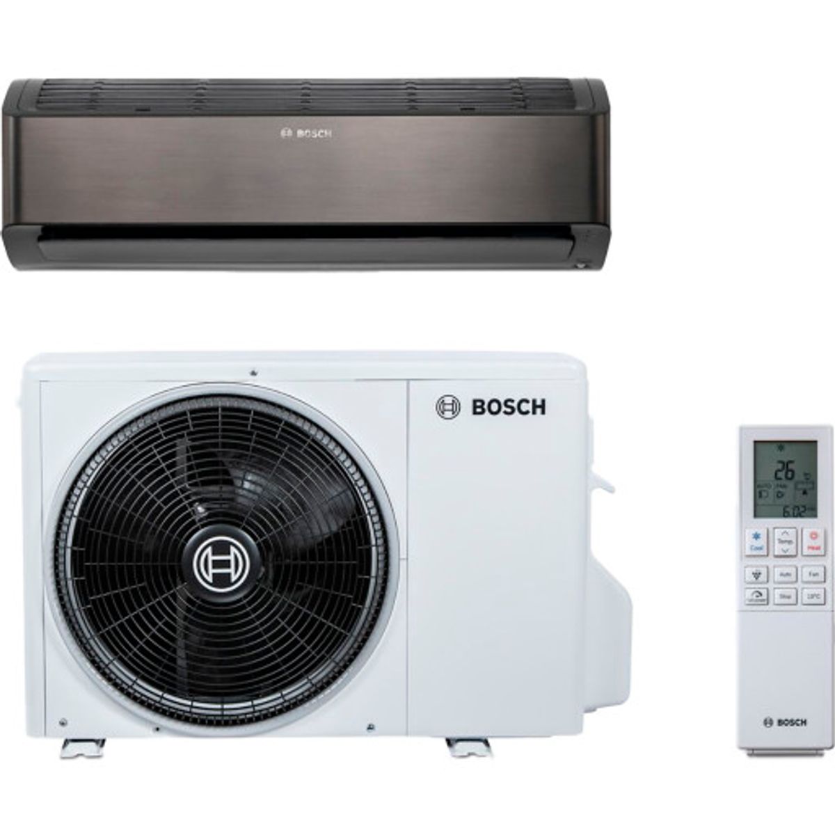 Bosch Climate 8101i-SET 65 HE luft til luft varmepumpesæt, 6,5 kW