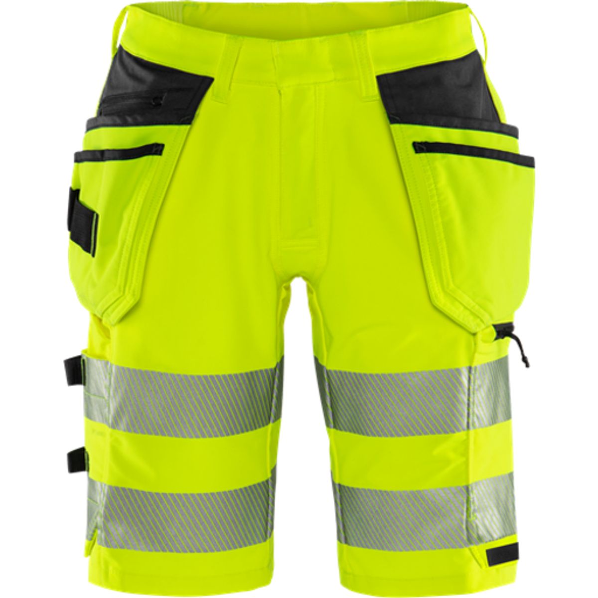 HiVis Green håndværker stretch