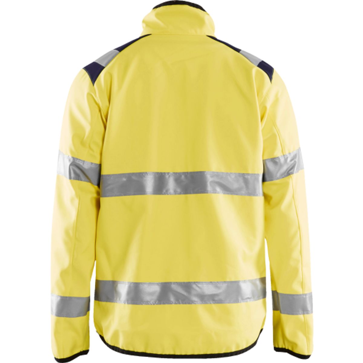 High vis light softshell jakke