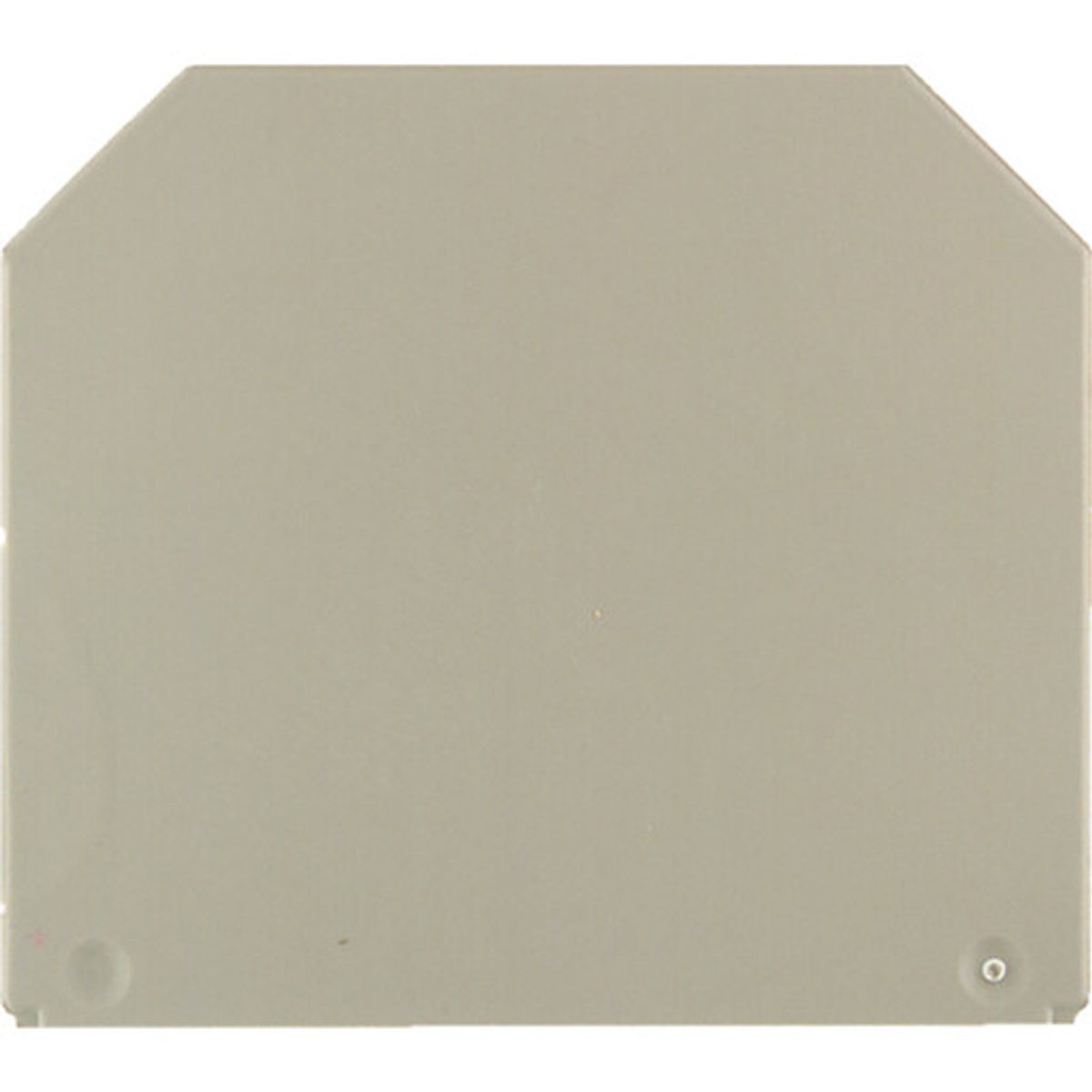 Weidmüller WAP endeplade, 2,5-10 mm², beige