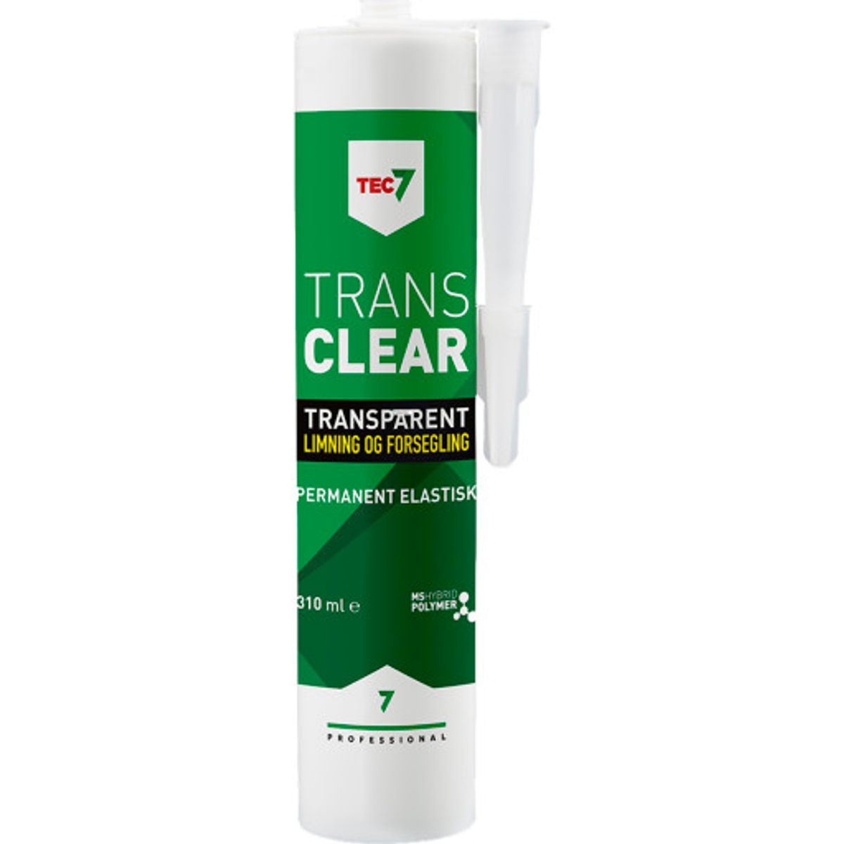 TEC7 Trans Fugemasse, 310 ml, Klar