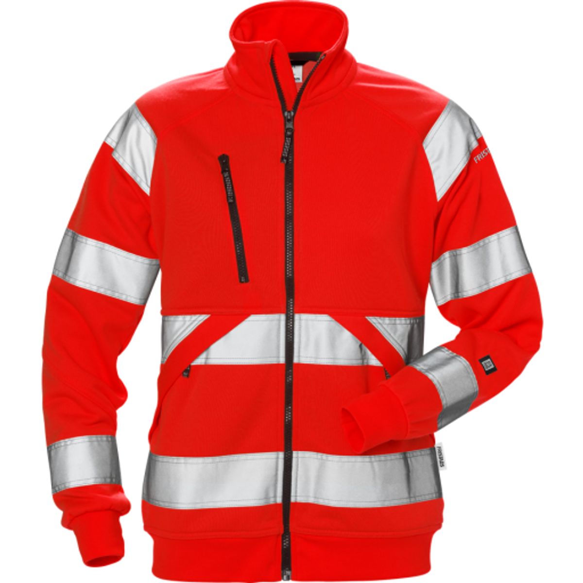 HI VIS SWEAT JAKKE DAME KL. 3