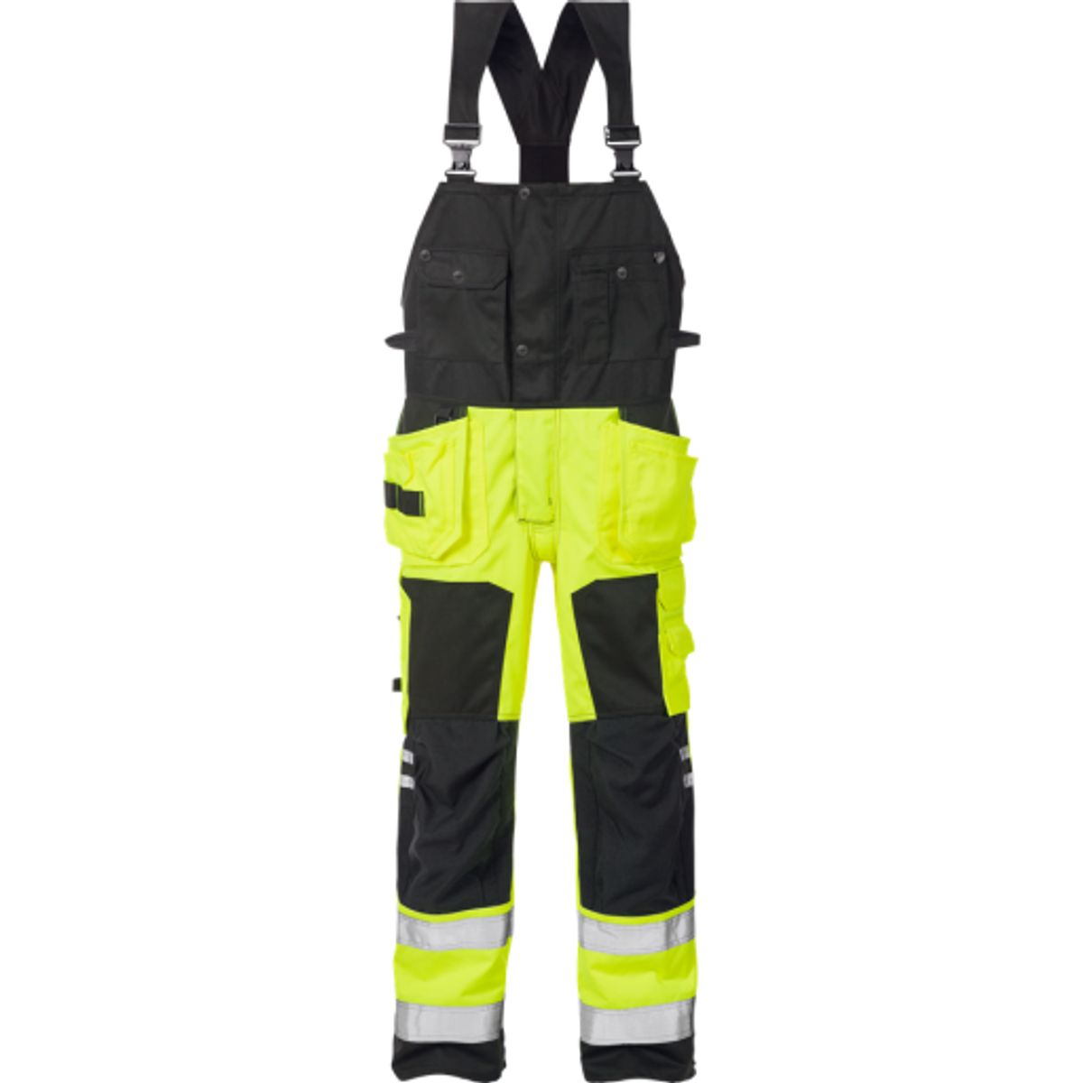 HI-VIS OVERALLS GUL/SORT C60