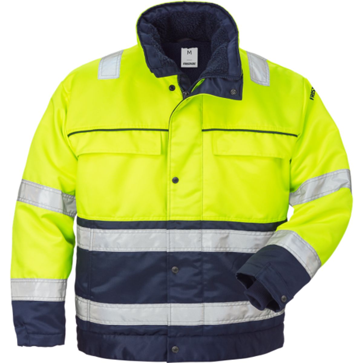 HI-VIS PILOTJAKKE GUL/MARI XS