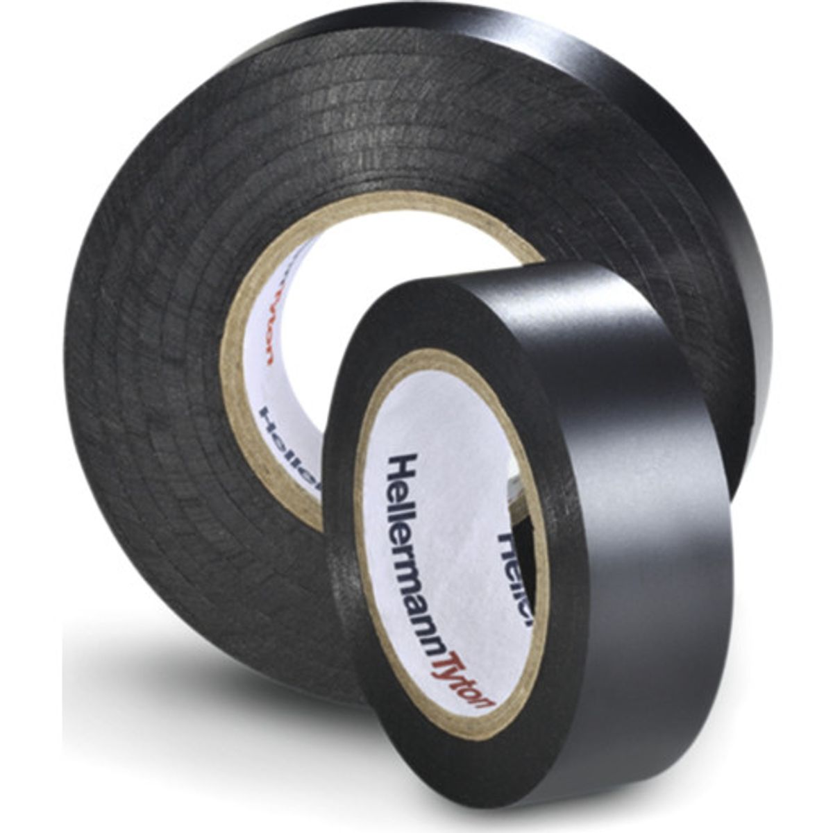 HelaTape Flex 2000+ 38 mm x 20 m, elektrisk vinyltape, sort