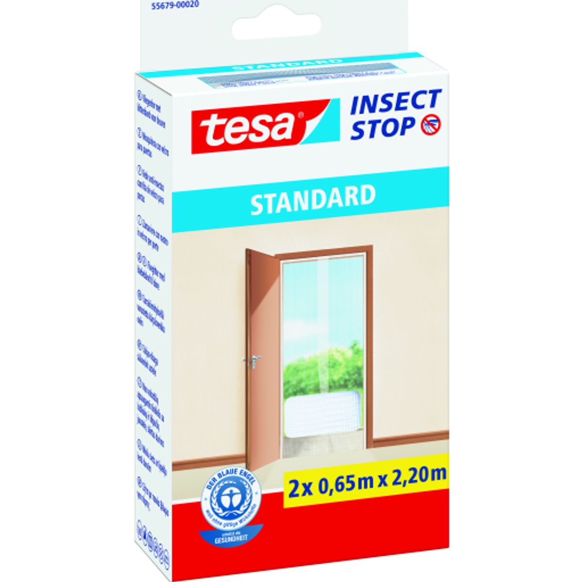 Tesa Insect Stop Standard insektnet 120x220 cm i hvid