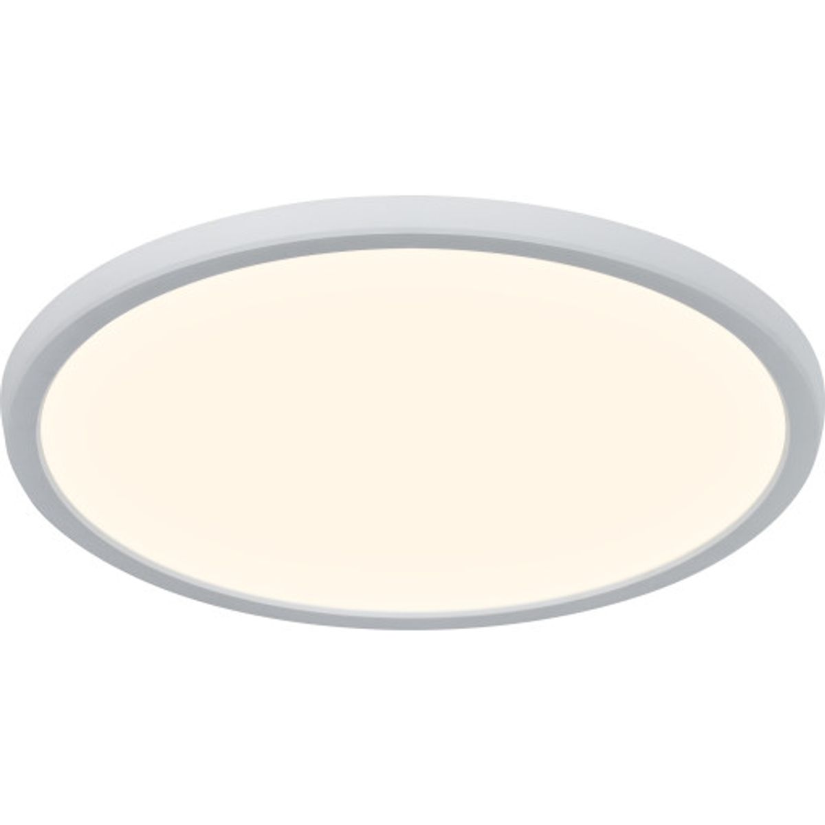 Nordlux Oja Bath dæmpbar plafond, kelvinskift, hvid, Ø29 cm