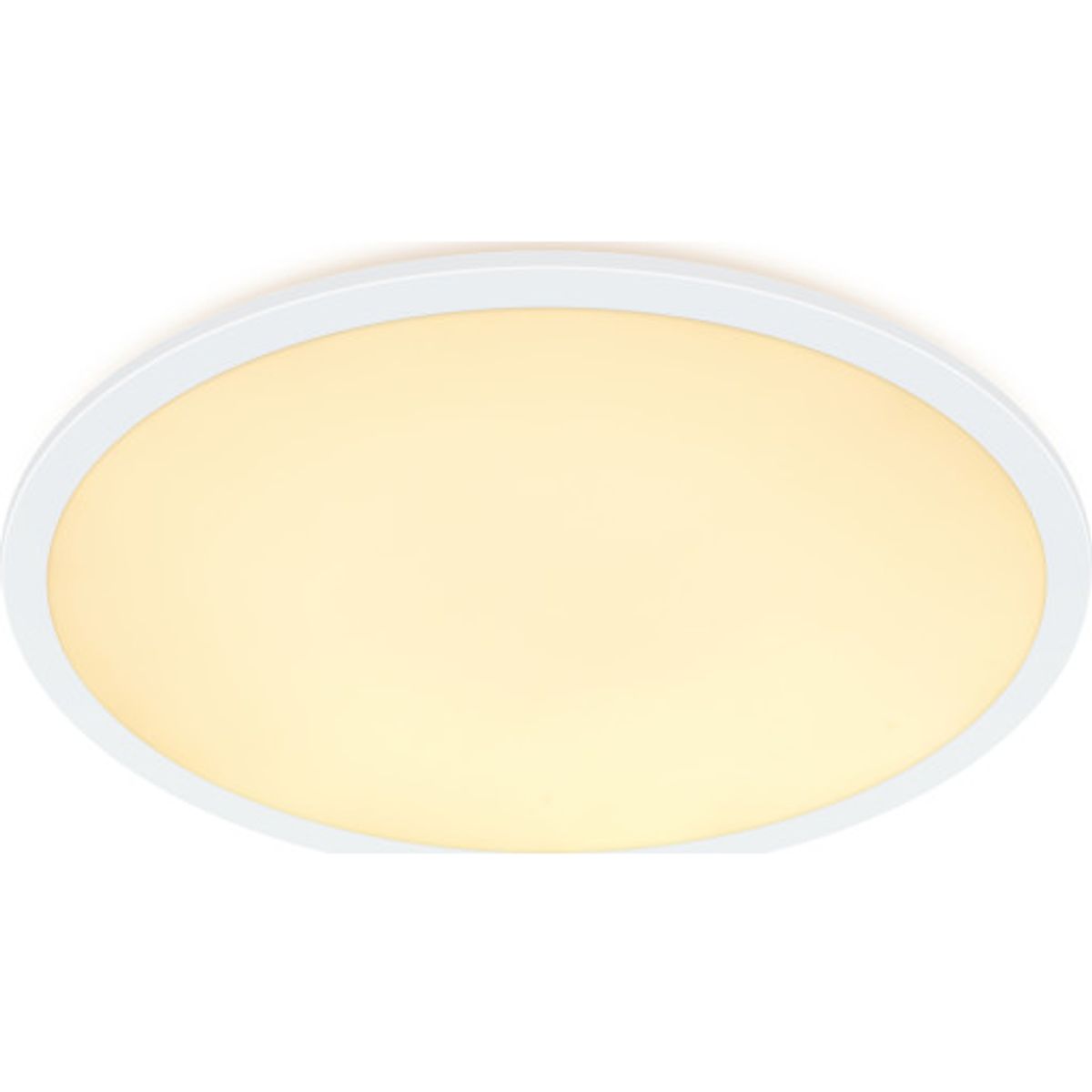 Nordlux Oja plafond, 2700K, hvid, Ø60 cm