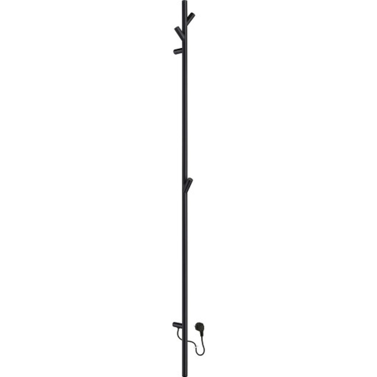 Smedbo Dry FB710 håndklædetørrer, el, 10,7x172 cm, sort