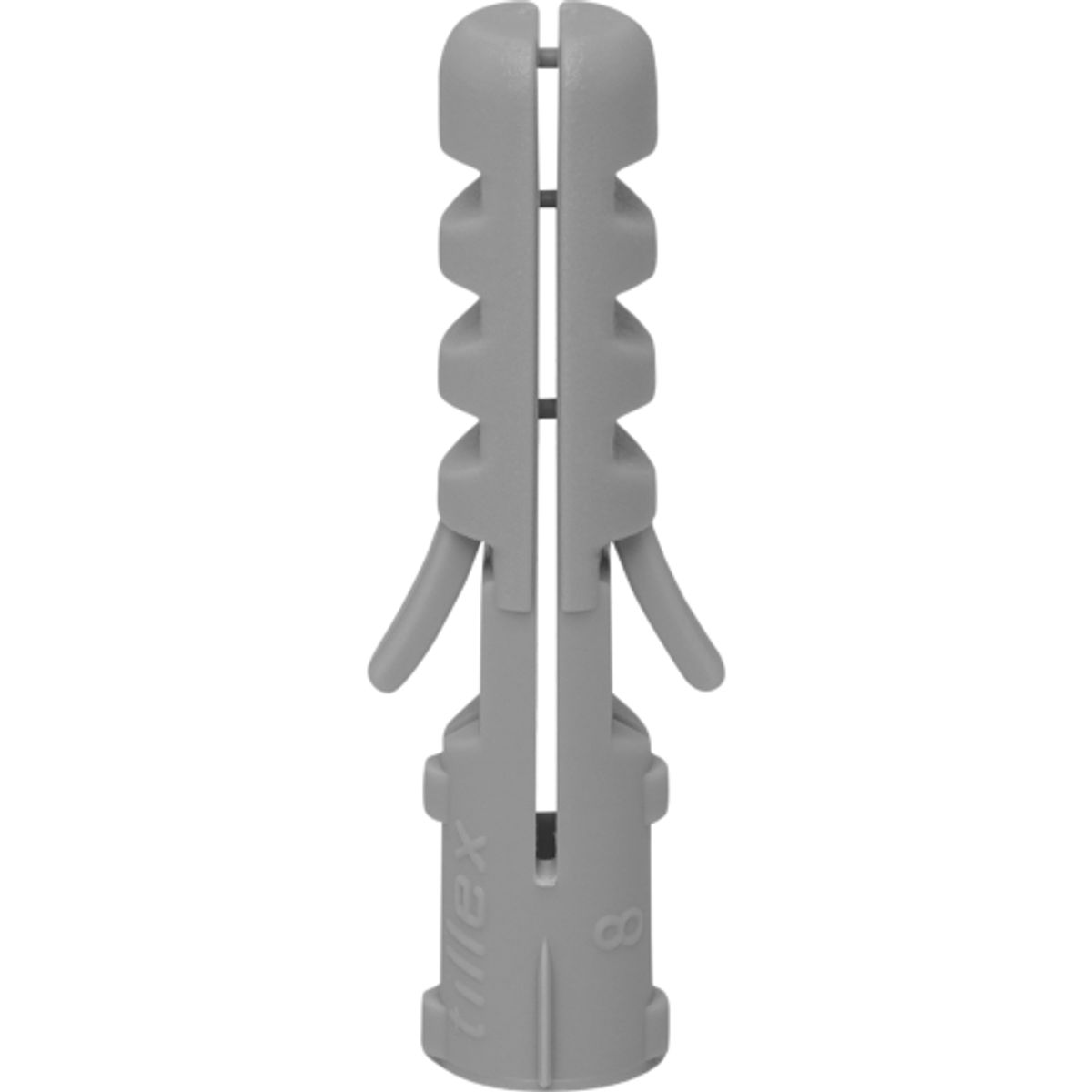 100 stk Tillex Flex dybel 8x40 (Ø8 mm.) passer til skruer Ø4,5-6mm