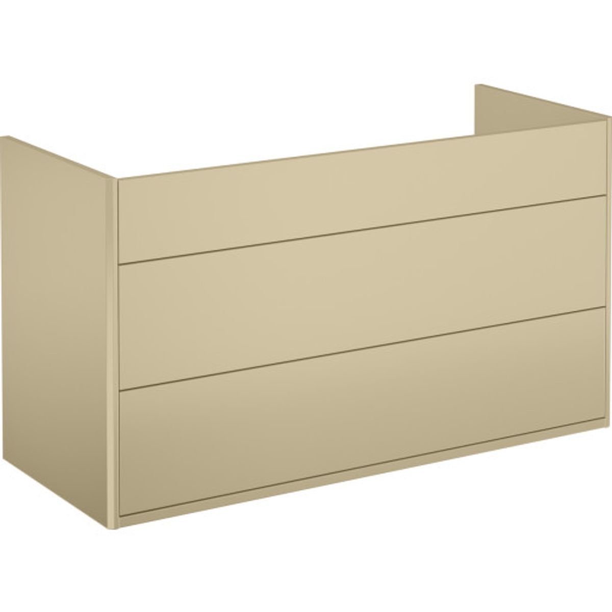 Gustavsberg Graphic underskab 100x40 cm, beige