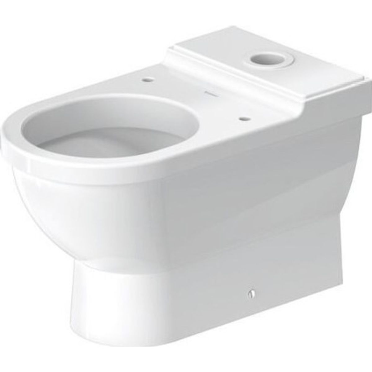 Duravit Starck 3 toilet, rengøringsvenlig, hvid