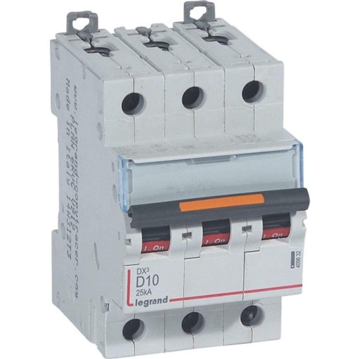 DX3 MCB automatsikring D10 3P 3M 25kA