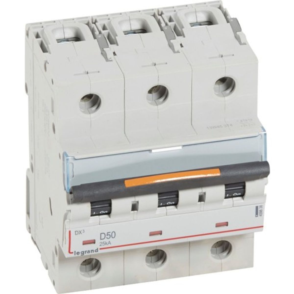 DX3 MCB automatsikring D50 3P 4,5M 25kA