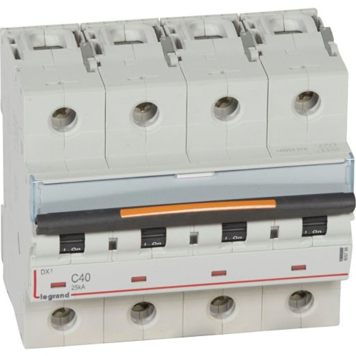 DX3 MCB automatsikring C40 4P 6M 25kA