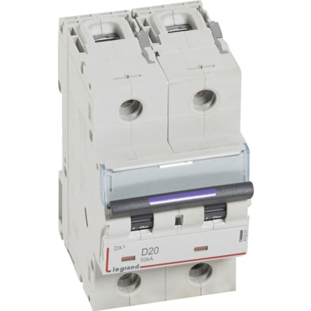 DX3 MCB automatsikring D20 2P 3M 50kA